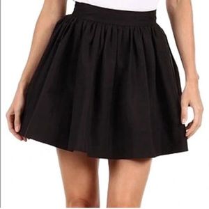 Kate Spade black cupcake mini skirt